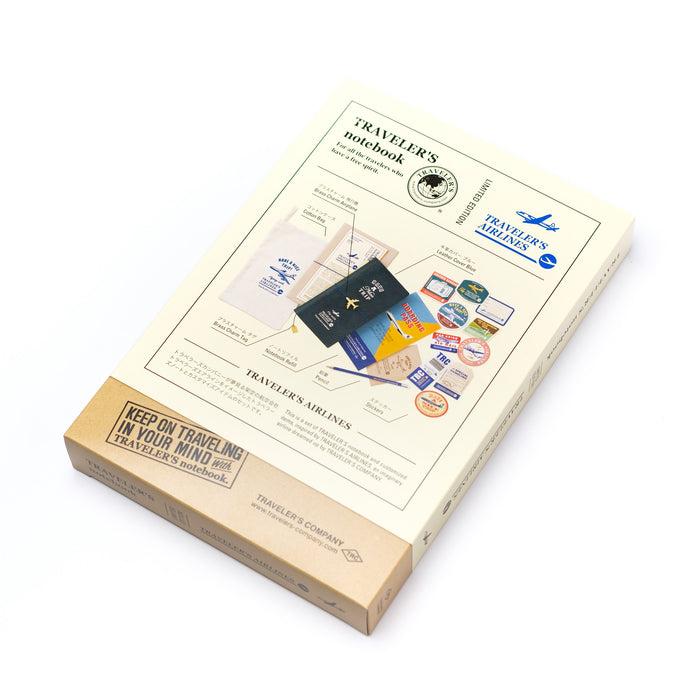 TRAVELER’S notebook Limited Set 2022 TRAVELER’S AIRLINES - 八文字屋OnlineStore